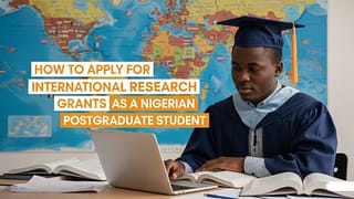 How to Apply for International Research Grants as a Nigerian Postgraduate Student