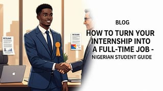 How to Turn Your Internship into a Full-Time Job – Nigerian Student Guide
