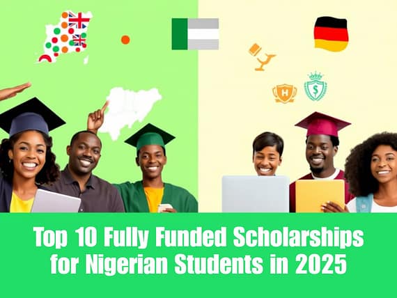 Top 10 Fully Funded Scholarships for Nigerian Students in 2025