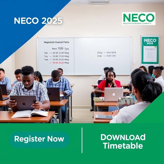 NECO 2025 Registration Deadline, Timetable & Exam Format Explained